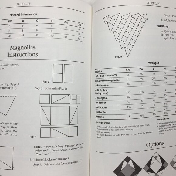 Quilter's Guide Rotary Cutting Quilting Book Patchwork Poster Fanning Patterns - Picture 13 of 16